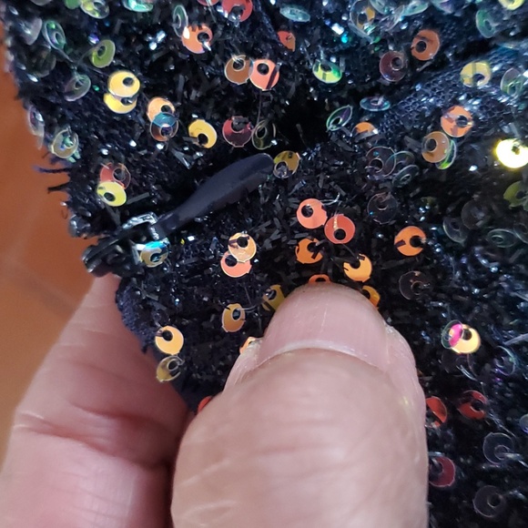 "Sexy Sequin Mini Dress Size XSmall – Sparkly Party / Celebration Outfit" - Picture 10 of 11